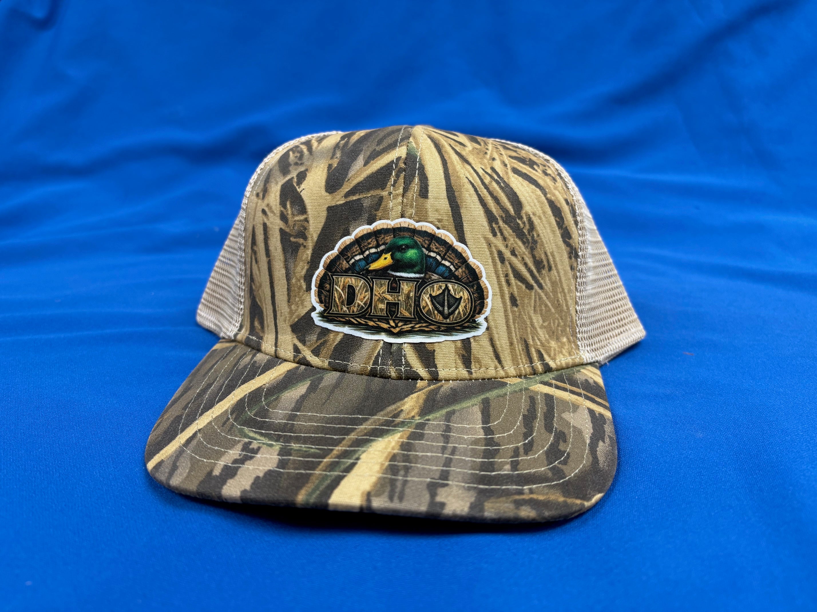 The Lost Hat Co Mossy Oak Shadow Grass DHO Mallard Color Patch