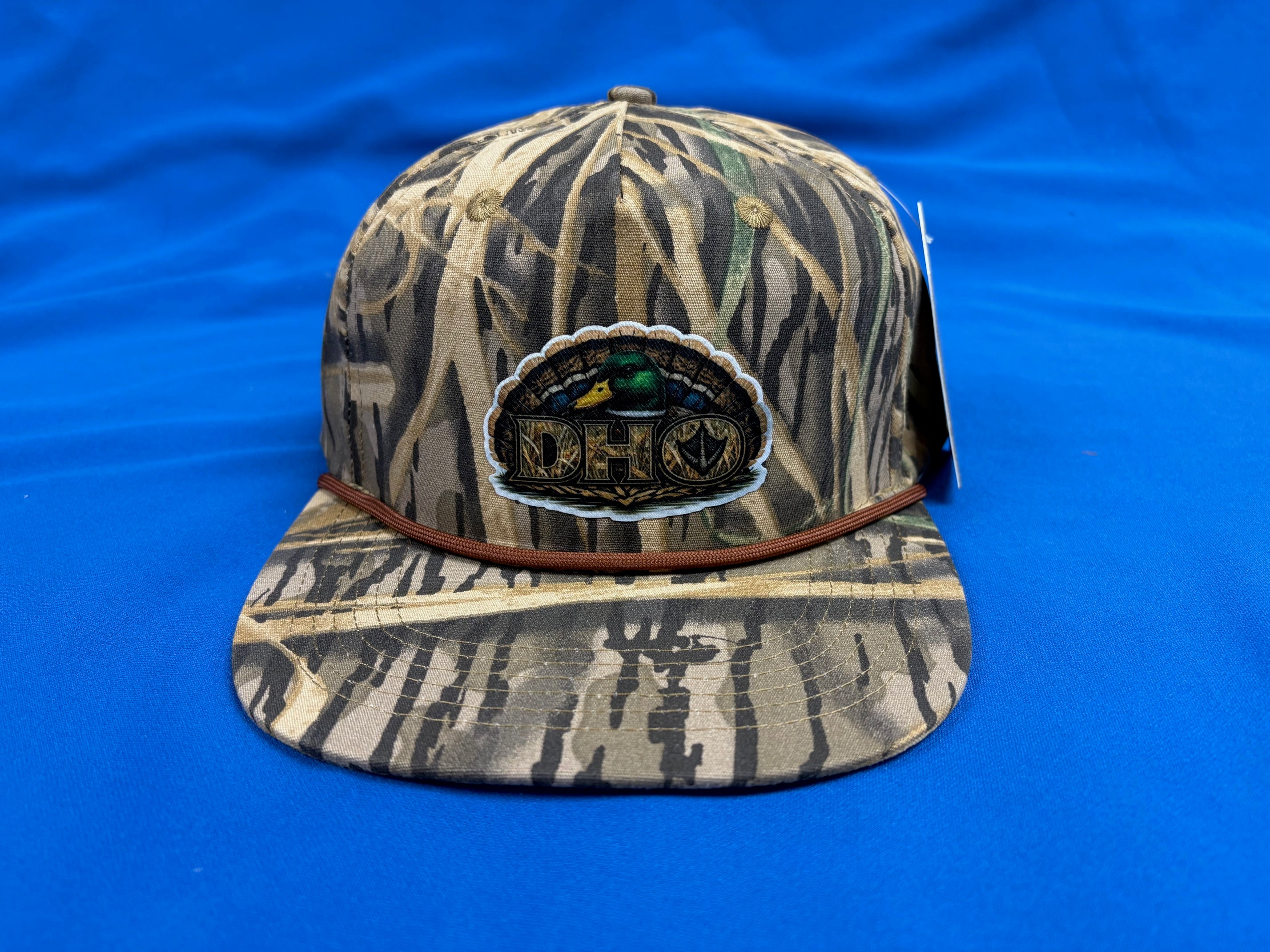 The Lost Hat Co Mossy Oak Shadow Grass Goat Rope Mallard Color DHO